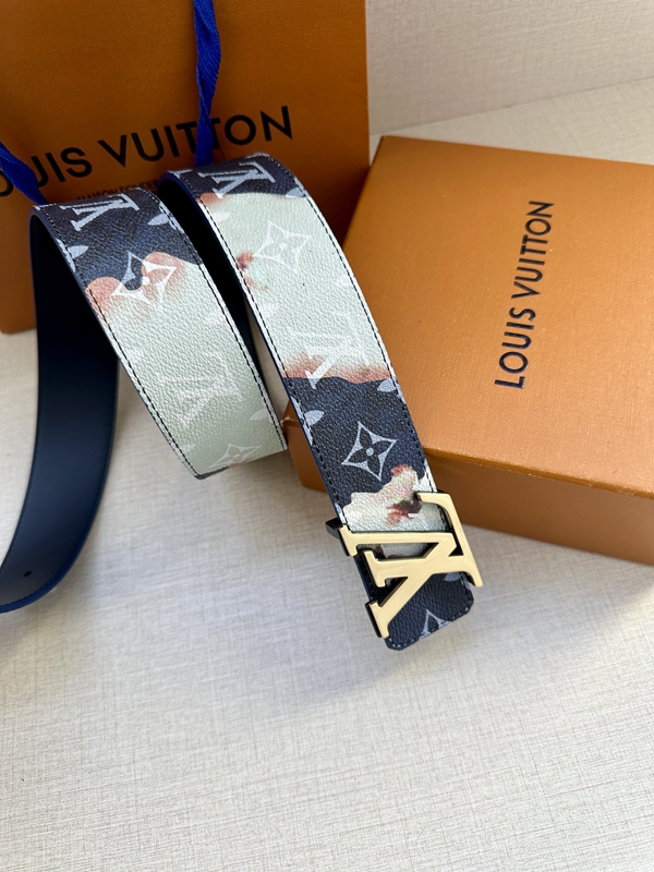 激安ルイヴィトンベルト素材ディテール